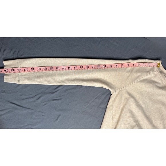 Michael Kors Womens Oatmeal Heather Lace Up Side Grommet Sweatshirt Small Beige - Picture 10 of 16